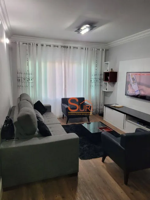 Foto 1 de Sobrado com 3 Quartos à venda, 132m² em Vila Curuçá, Santo André