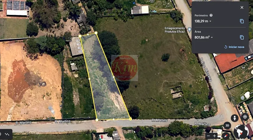 Foto 1 de Lote/Terreno à venda, 800m² em Veraneio Juruá, Suzano