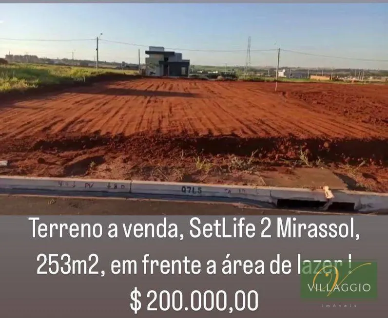 Foto 1 de Lote/Terreno à venda, 474m² em Setparque Avenida 2, São José do Rio Preto