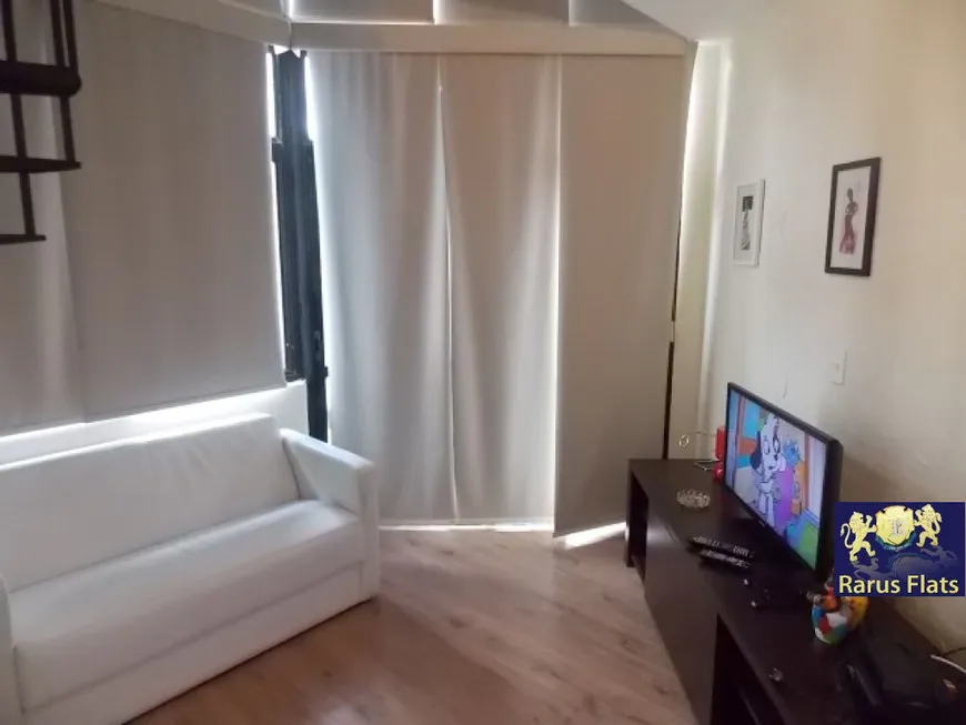 Foto 1 de Flat com 1 Quarto para alugar, 40m² em Itaim Bibi, São Paulo