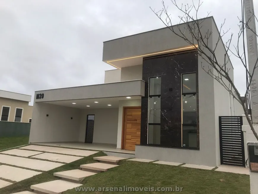 Foto 1 de Casa de Condomínio com 3 Quartos à venda, 181m² em Inoã, Maricá