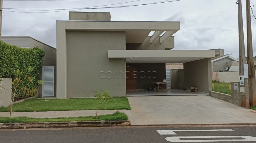 Foto 1 de Casa de Condomínio com 3 Quartos à venda, 165m² em Parque Industrial Campo Verde, São José do Rio Preto