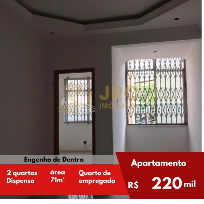 Foto 1 de Apartamento com 2 Quartos à venda, 70m² em Engenho De Dentro, Rio de Janeiro