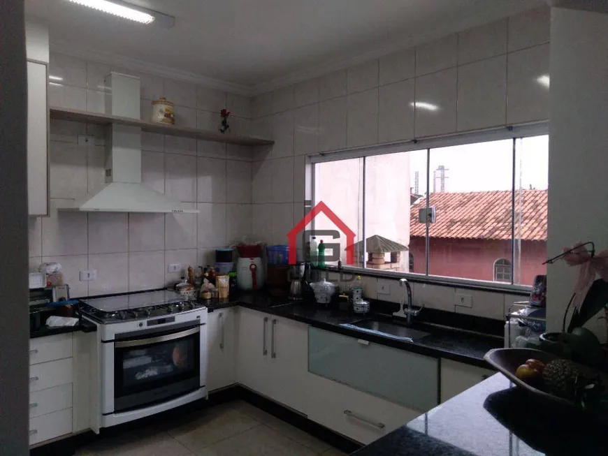 Foto 1 de Sobrado com 3 Quartos à venda, 255m² em Vila Curuçá, Santo André