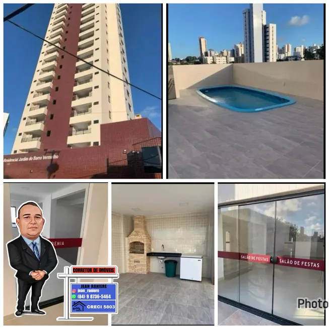 Foto 1 de Apartamento com 3 Quartos à venda, 119m² em Barro Vermelho, Natal