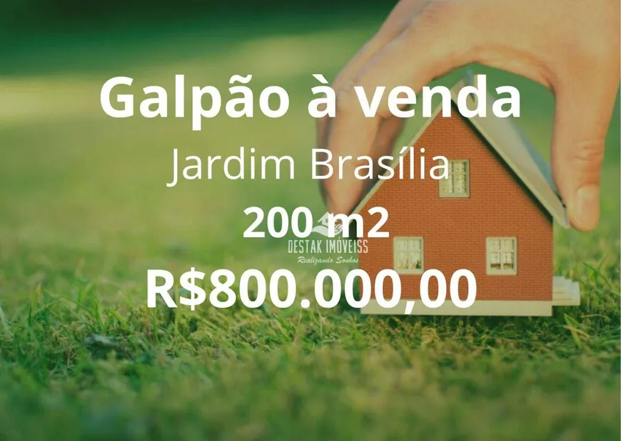 Foto 1 de Galpão/Depósito/Armazém à venda, 200m² em Jardim Brasília, Uberlândia