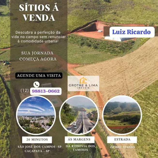 Foto 1 de Fazenda/Sítio com 1 Quarto à venda, 20000m² em Canaa, Jambeiro