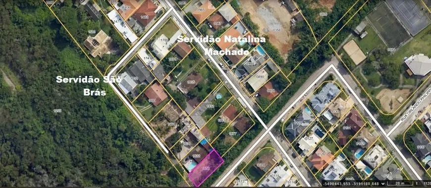 Foto 1 de Lote/Terreno à venda, 277m² em Saco Grande, Florianópolis