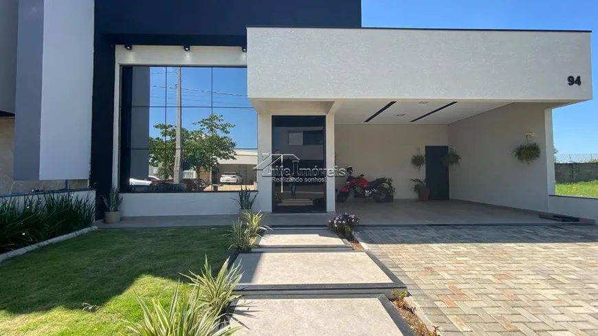 Foto 1 de Casa de Condomínio com 3 Quartos à venda, 155m² em Residencial Gaivotas, Monte Mor