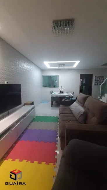 Foto 1 de Sobrado com 3 Quartos à venda, 220m² em Vila Alzira, Santo André