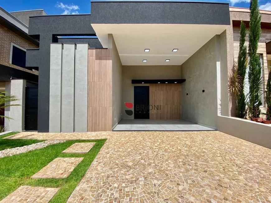 Foto 1 de Casa de Condomínio com 3 Quartos à venda, 152m² em Bonfim Paulista, Ribeirão Preto