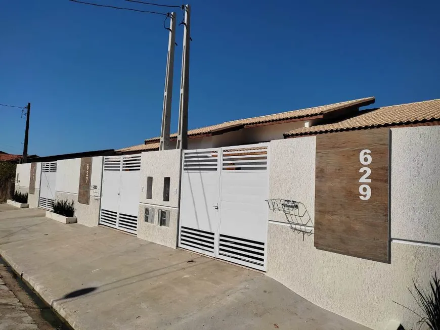 Foto 1 de Casa com 2 Quartos à venda, 72m² em Balneário Gaivota, Itanhaém