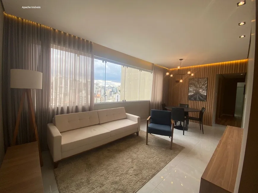 Foto 1 de Apartamento com 3 Quartos à venda, 77m² em Serra, Belo Horizonte