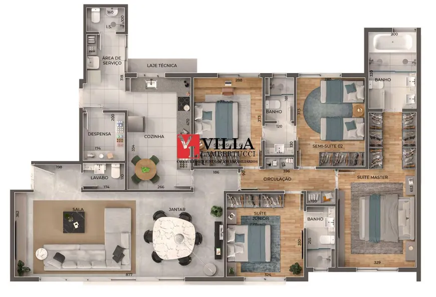 Foto 1 de Apartamento com 4 Quartos à venda, 156m² em Santo Antônio, Belo Horizonte