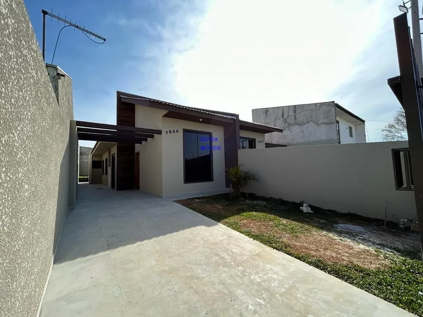 Foto 1 de Casa com 3 Quartos à venda, 70m² em Campina Da Barra, Araucária