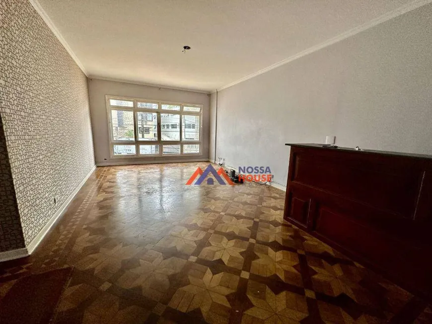 Foto 1 de Apartamento com 3 Quartos para alugar, 121m² em Aparecida, Santos