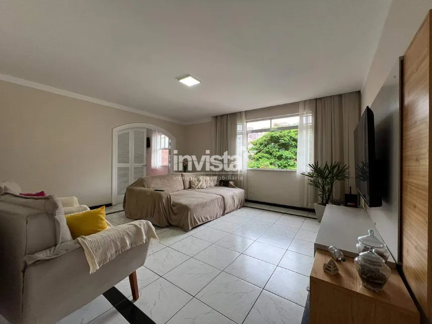 Foto 1 de Apartamento com 3 Quartos à venda, 138m² em Boqueirão, Santos