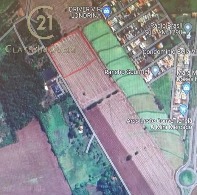 Foto 1 de Lote/Terreno à venda, 27500m² em Gleba Lindóia, Londrina