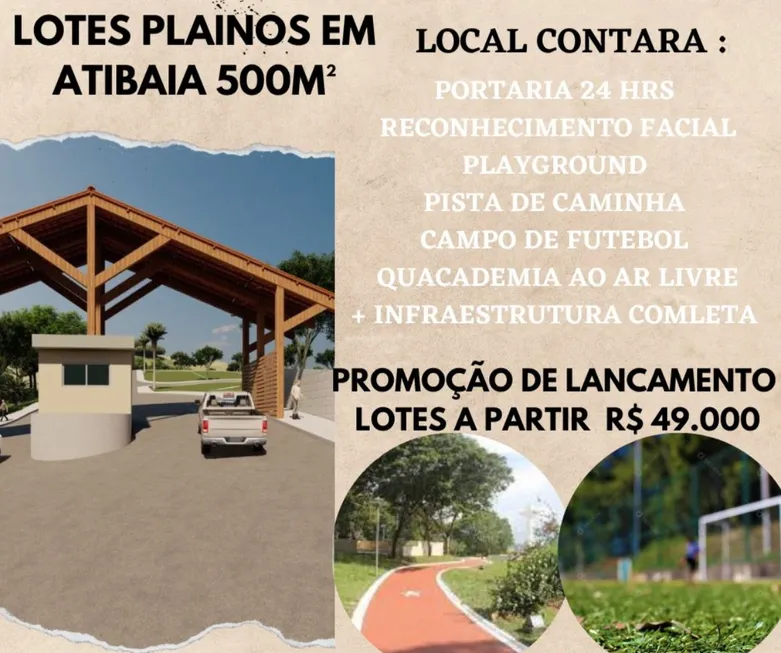 Foto 1 de Lote/Terreno à venda, 500m² em Centro, Mairiporã