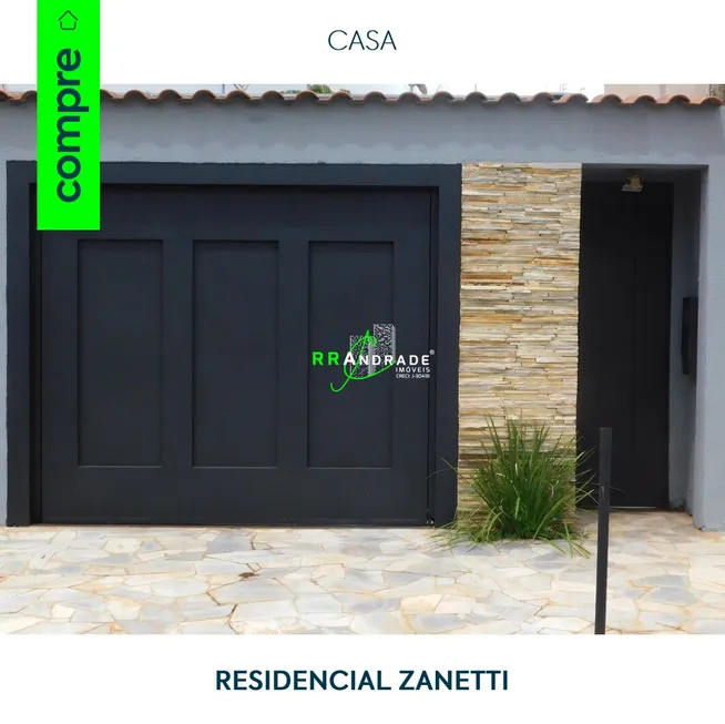 Foto 1 de Casa com 2 Quartos à venda, 95m² em Residencial Zanetti, Franca