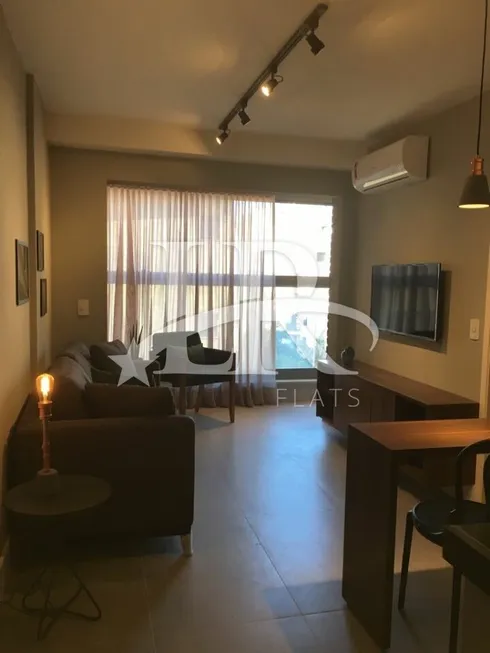 Foto 1 de Flat com 1 Quarto para alugar, 85m² em Jardim Paulista, São Paulo