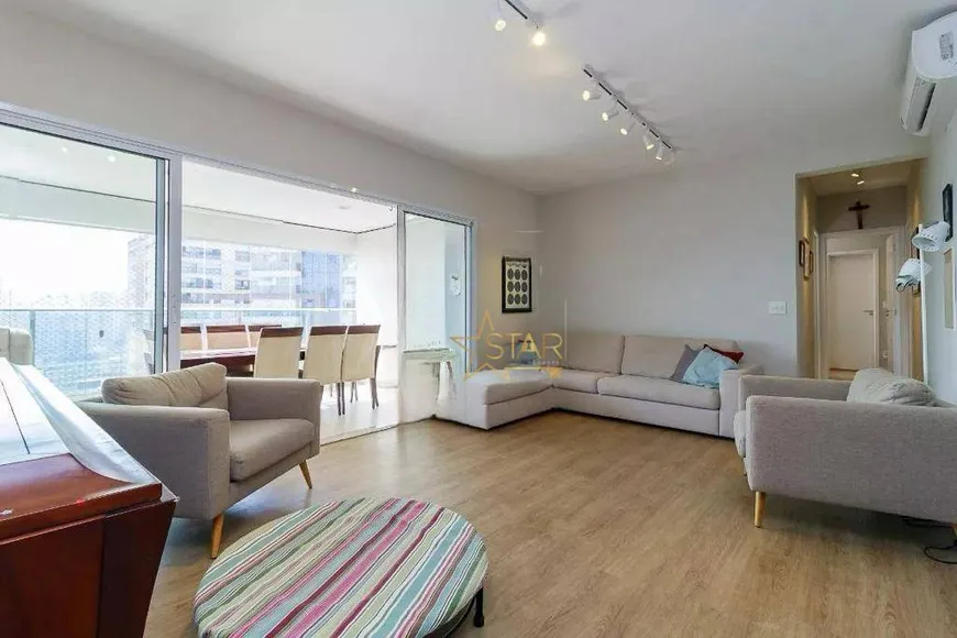 Foto 1 de Apartamento com 3 Quartos à venda, 132m² em Brooklin, São Paulo