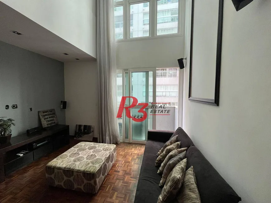 Foto 1 de Apartamento com 1 Quarto à venda, 70m² em Gonzaga, Santos