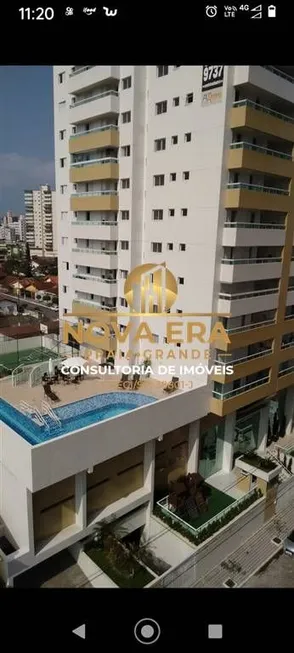 Foto 1 de Apartamento com 3 Quartos à venda, 105m² em Vila Guilhermina, Praia Grande