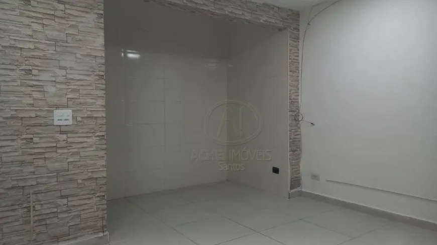 Foto 1 de Ponto Comercial para alugar, 46m² em Embaré, Santos