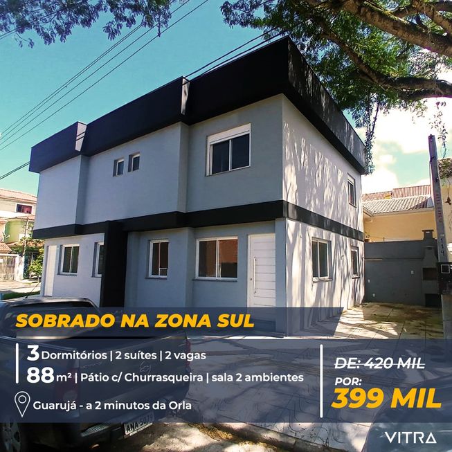 Foto 1 de Sobrado com 3 Quartos à venda, 88m² em Espiríto Santo, Porto Alegre