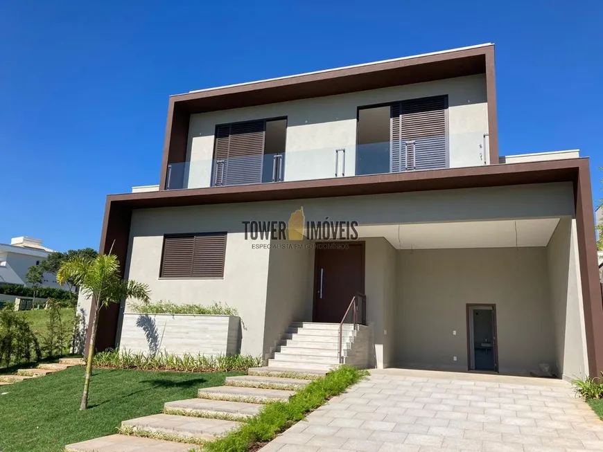 Foto 1 de Casa de Condomínio com 3 Quartos para venda ou aluguel, 383m² em Alphaville Dom Pedro, Campinas