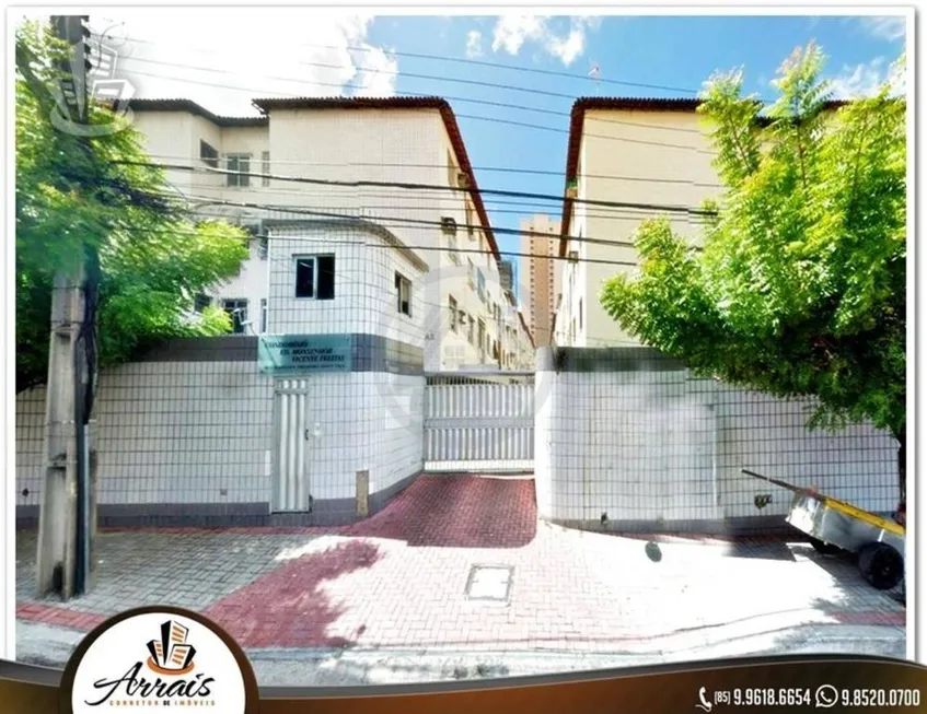 Foto 1 de Apartamento com 2 Quartos à venda, 60m² em Benfica, Fortaleza