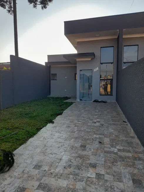 Foto 1 de Casa com 3 Quartos à venda, 82m² em Nações, Fazenda Rio Grande