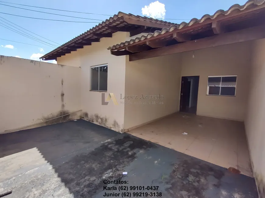 Foto 1 de Casa com 2 Quartos à venda, 80m² em Residencial Flor do Cerrado, Anápolis