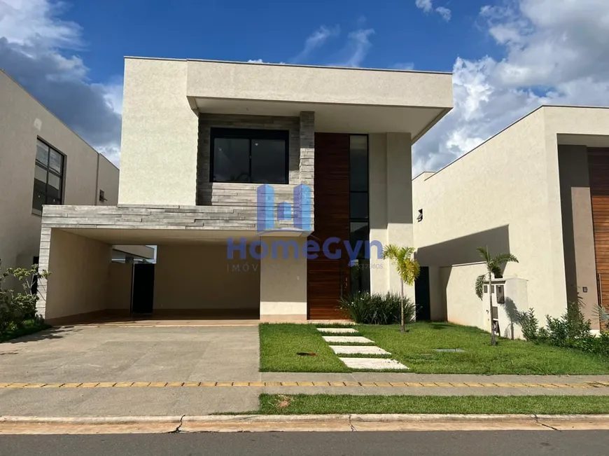 Foto 1 de Casa de Condomínio com 4 Quartos à venda, 389m² em Jardins Valencia, Goiânia