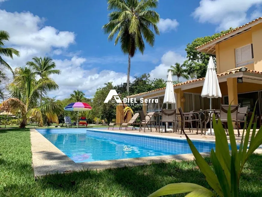 Foto 1 de Casa de Condomínio com 4 Quartos à venda, 350m² em Sauípe de Dentro, Mata de São João