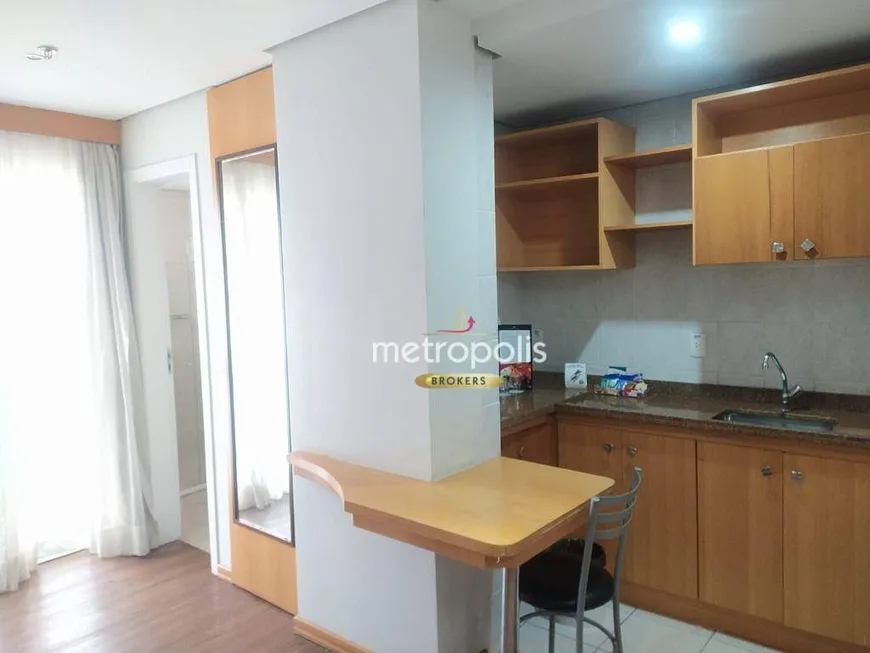 Foto 1 de Flat com 1 Quarto à venda, 43m² em Jardim Bela Vista, Santo André