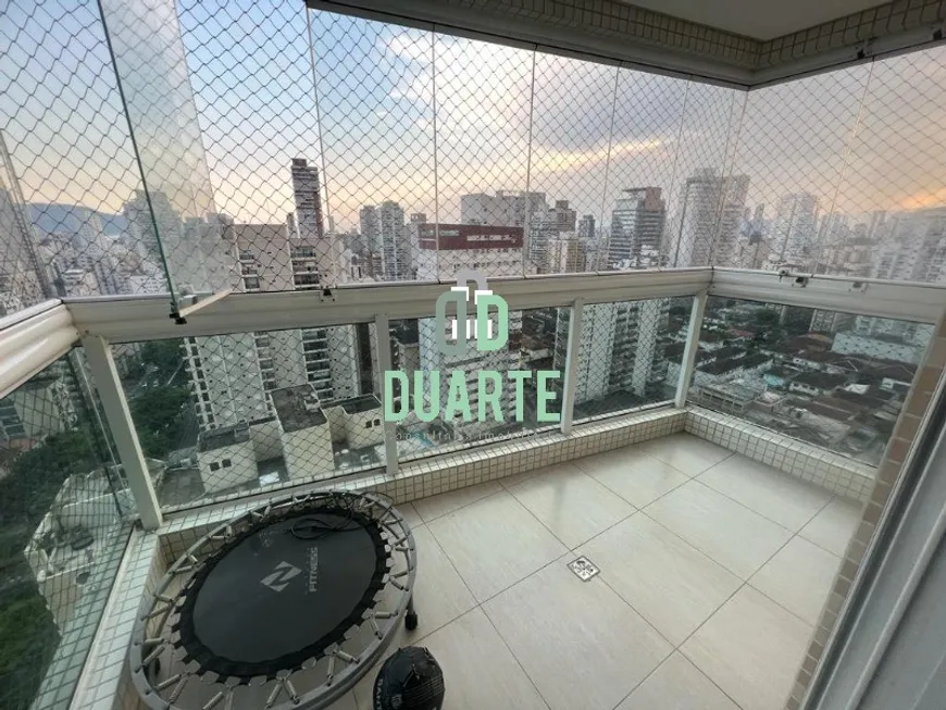 Foto 1 de Apartamento com 3 Quartos à venda, 178m² em Gonzaga, Santos