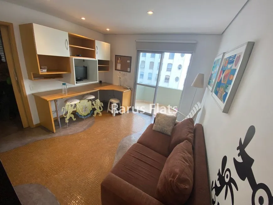 Foto 1 de Flat com 1 Quarto para alugar, 37m² em Bela Vista, São Paulo