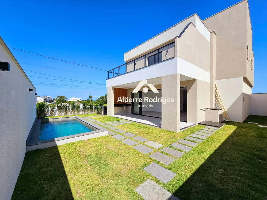 Foto 1 de Casa de Condomínio com 4 Quartos à venda, 225m² em Manguinhos, Serra