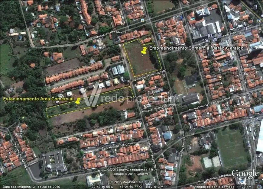 Foto 1 de Lote/Terreno à venda, 8312m² em Barão Geraldo, Campinas