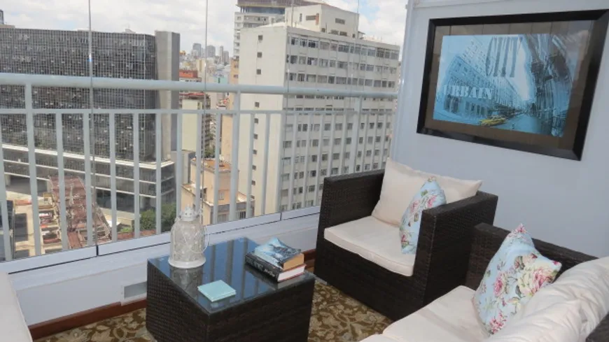 Foto 1 de Cobertura com 2 Quartos à venda, 90m² em Centro, São Paulo
