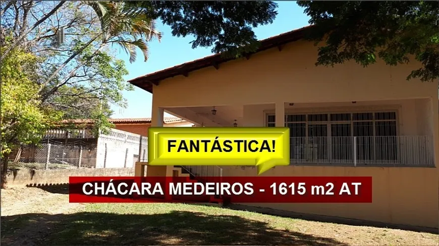 Foto 1 de Fazenda/Sítio com 3 Quartos à venda, 284m² em Medeiros, Jundiaí