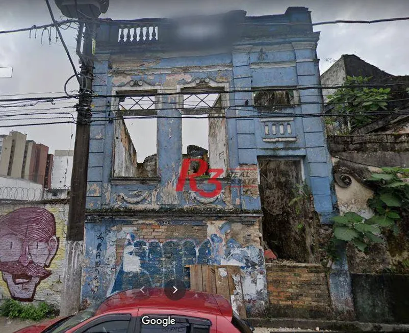 Foto 1 de Lote/Terreno à venda, 264m² em Vila Nova, Santos