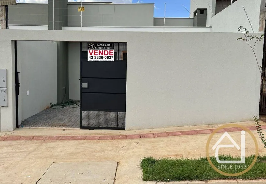 Foto 1 de Casa com 3 Quartos à venda, 70m² em Ideal, Londrina