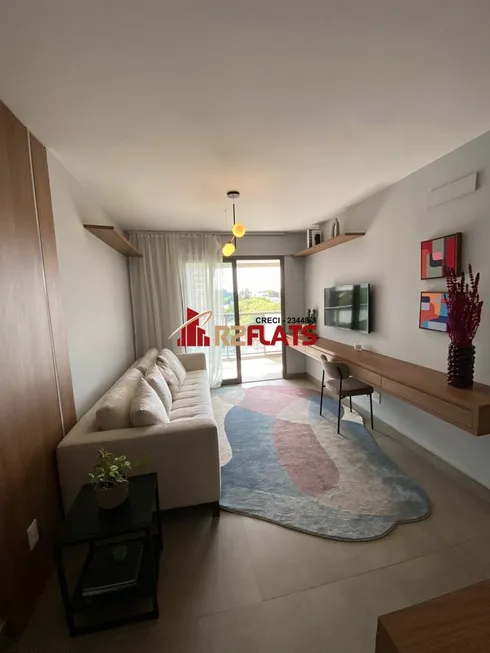 Foto 1 de Apartamento com 1 Quarto à venda, 54m² em Moema, São Paulo