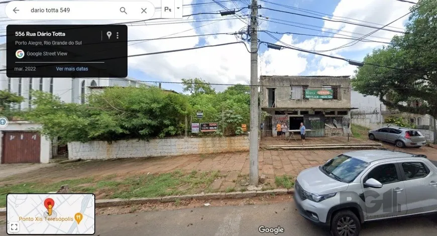 Foto 1 de Lote/Terreno à venda, 1741m² em Teresópolis, Porto Alegre