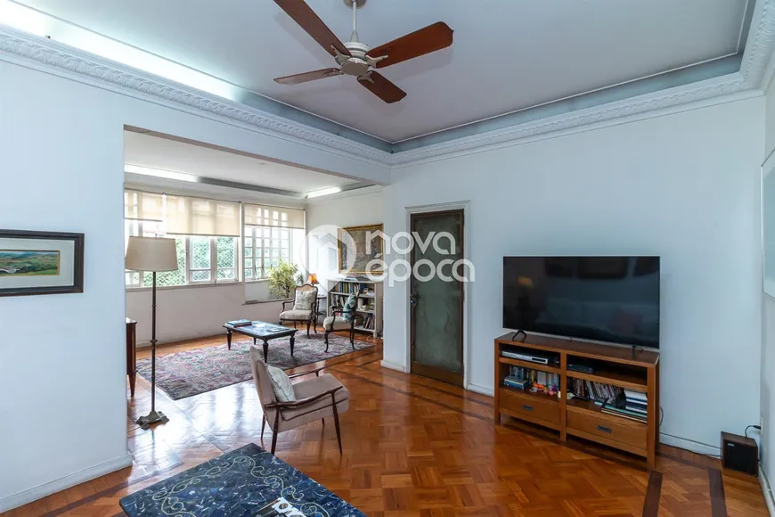 Foto 1 de Apartamento com 4 Quartos à venda, 175m² em Laranjeiras, Rio de Janeiro
