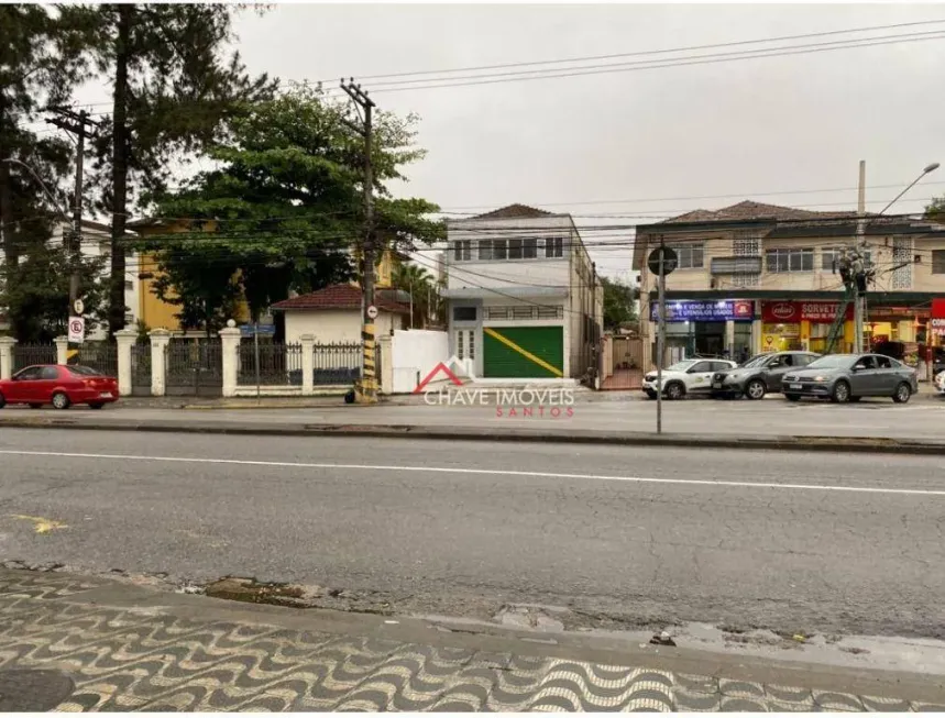 Foto 1 de Imóvel Comercial para venda ou aluguel, 350m² em Encruzilhada, Santos