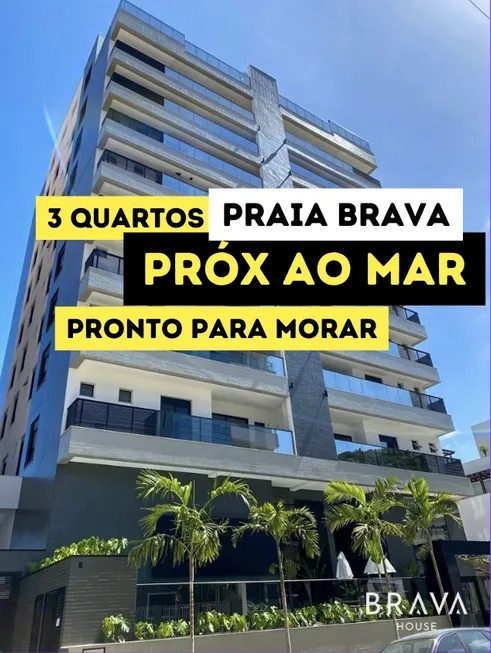 Foto 1 de Apartamento com 3 Quartos à venda, 89m² em Praia Brava de Itajai, Itajaí